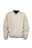 MENS CROSSOVER V-NECK WINDSHIRT  in Stone